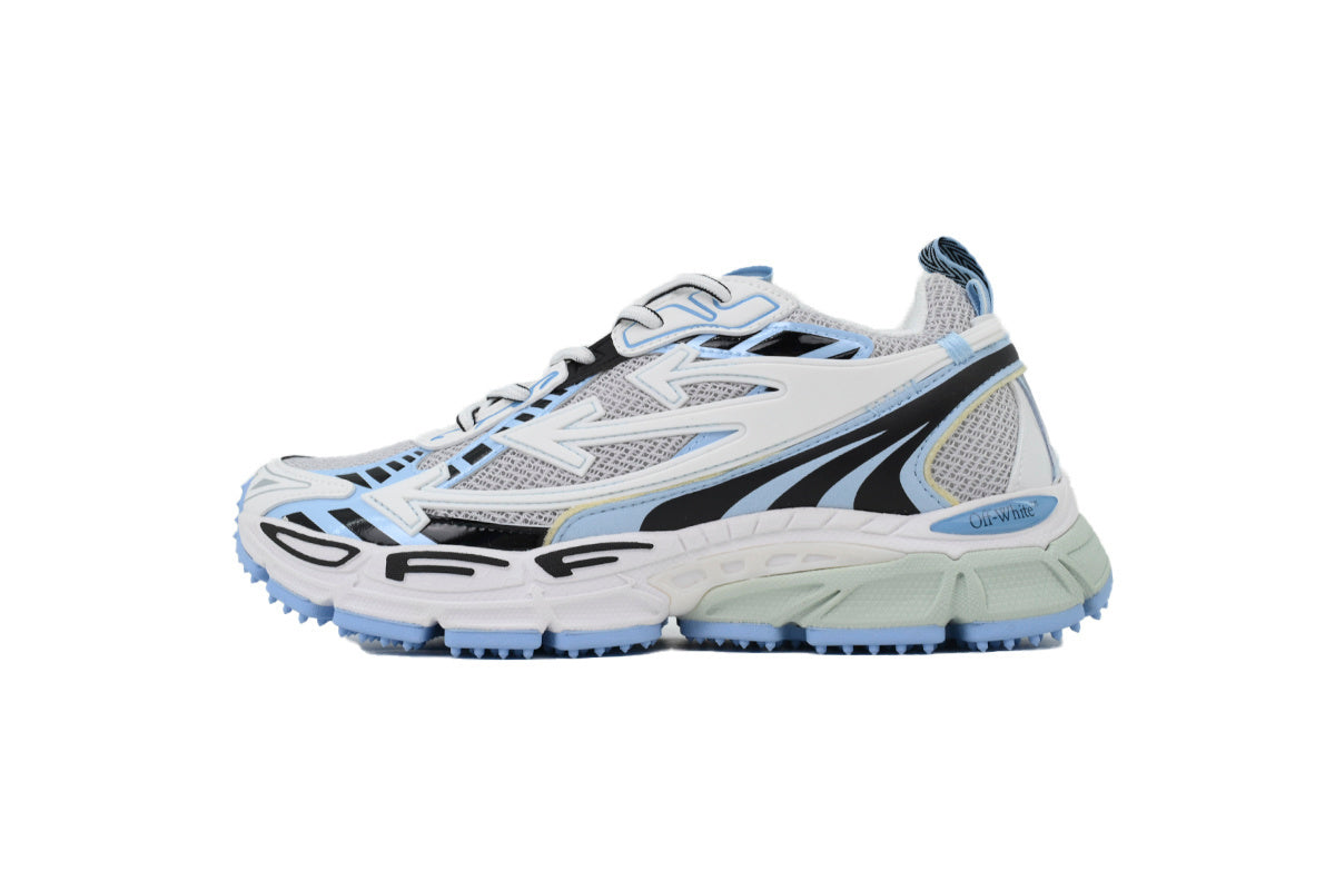 Off-White Be Right Back White Light Blue Sneakers