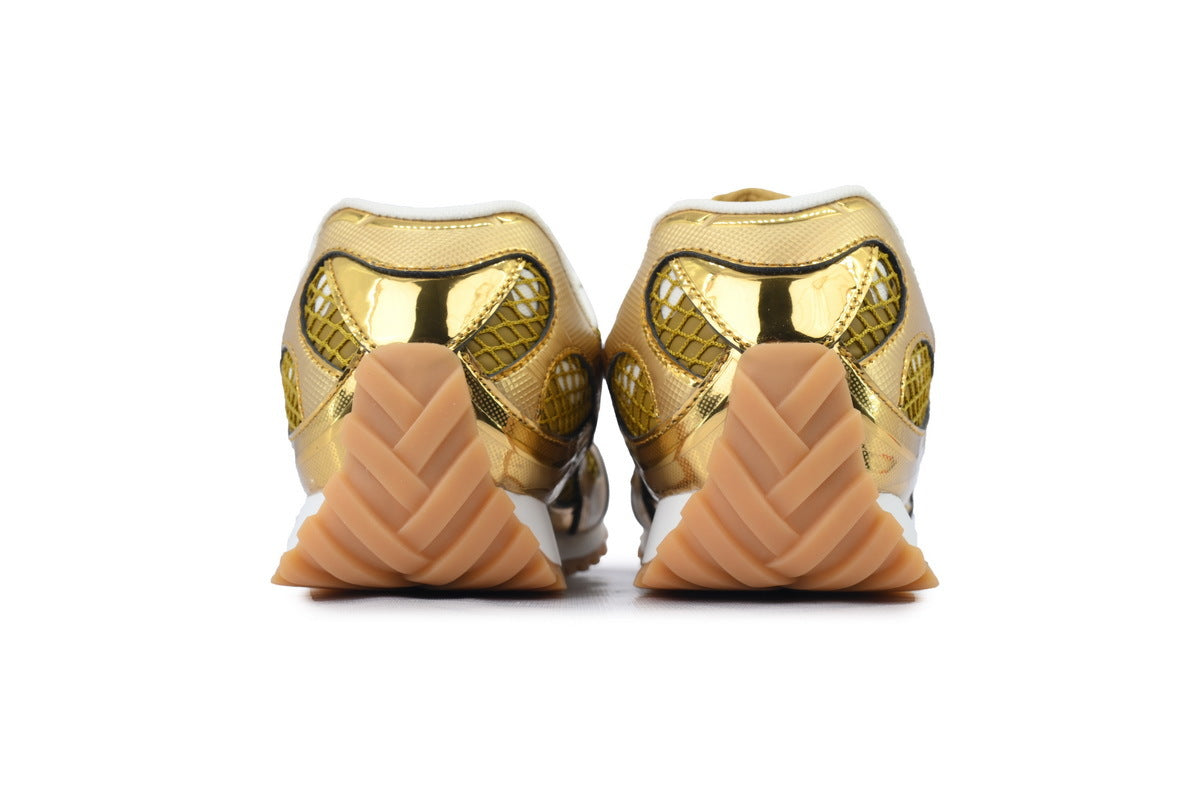 Bottega Veneta Orbit P360 Sneakers – Metallic Gold