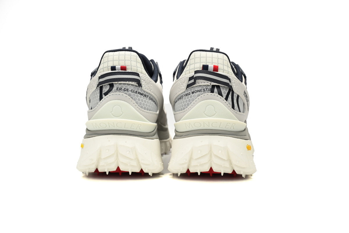 Moncler White Black Outdoor Sneakers