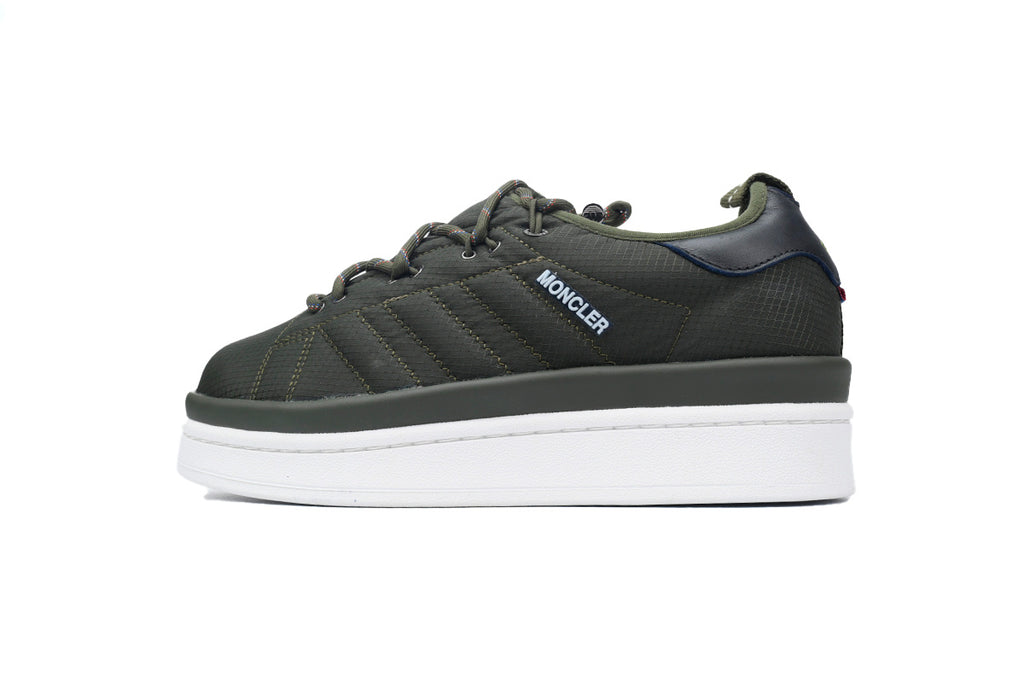 Moncler x adidas Campus Olive Green Sneakers