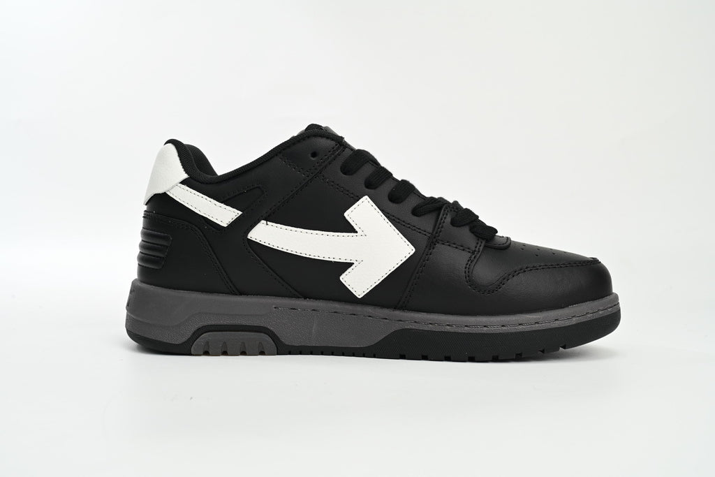 OFF-WHITE Out of Office Black/Beige/White Sneakers