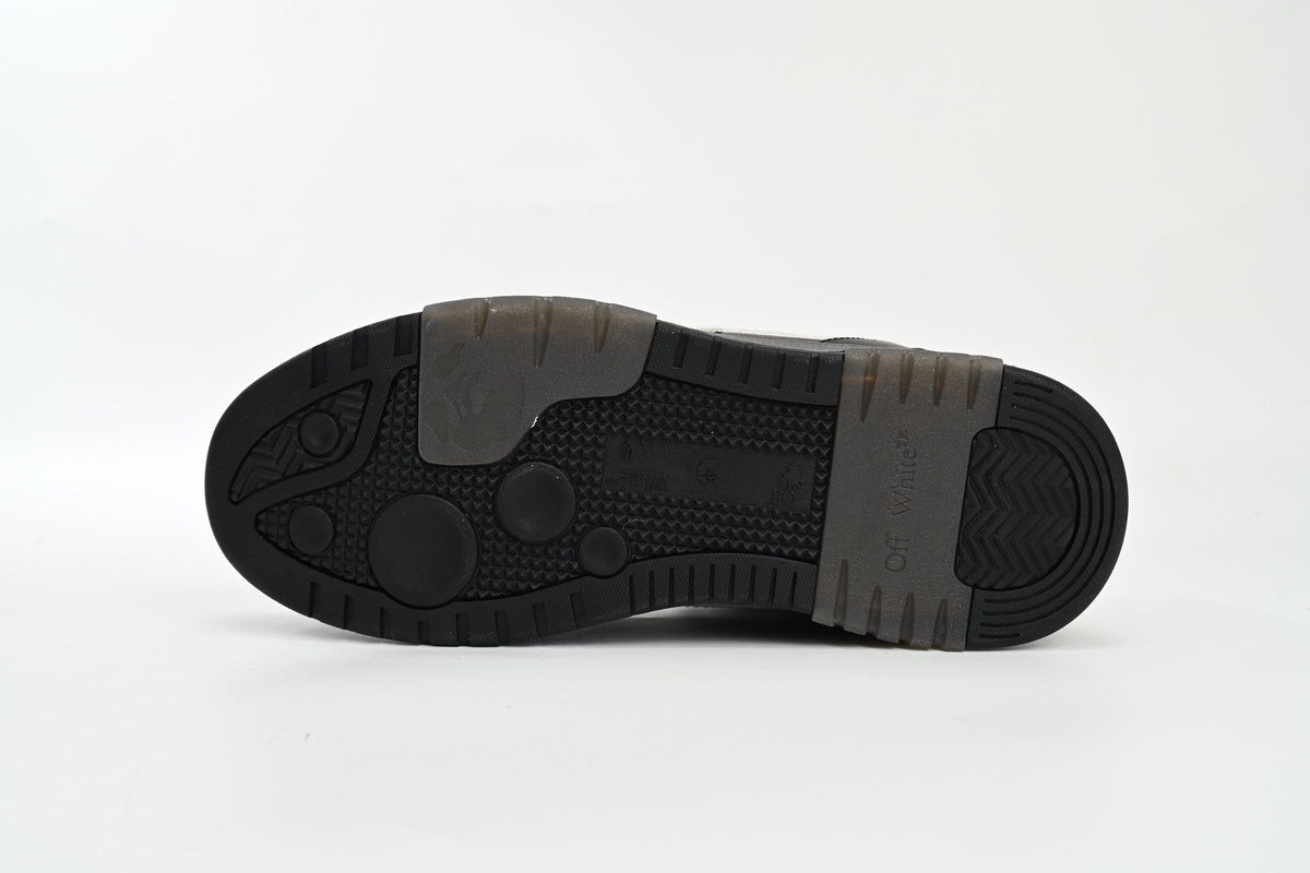 OFF-WHITE Out of Office Black/Beige/White Sneakers