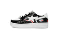 A BATHING APE BAPE STA Low Black White Shark