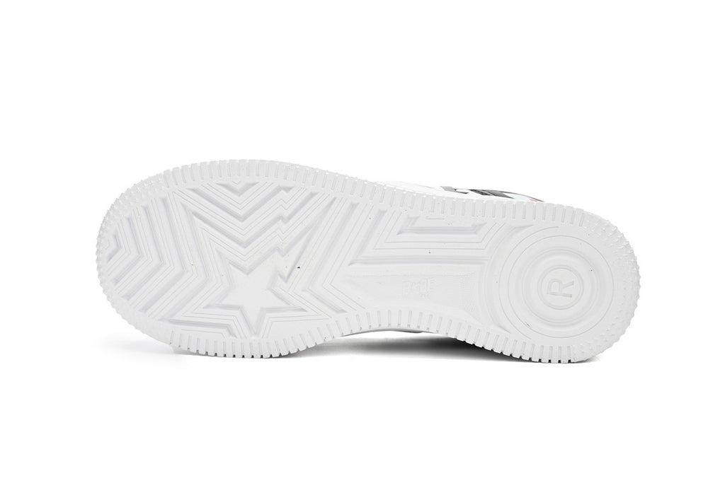 A BATHING APE BAPE STA Low Black White Shark