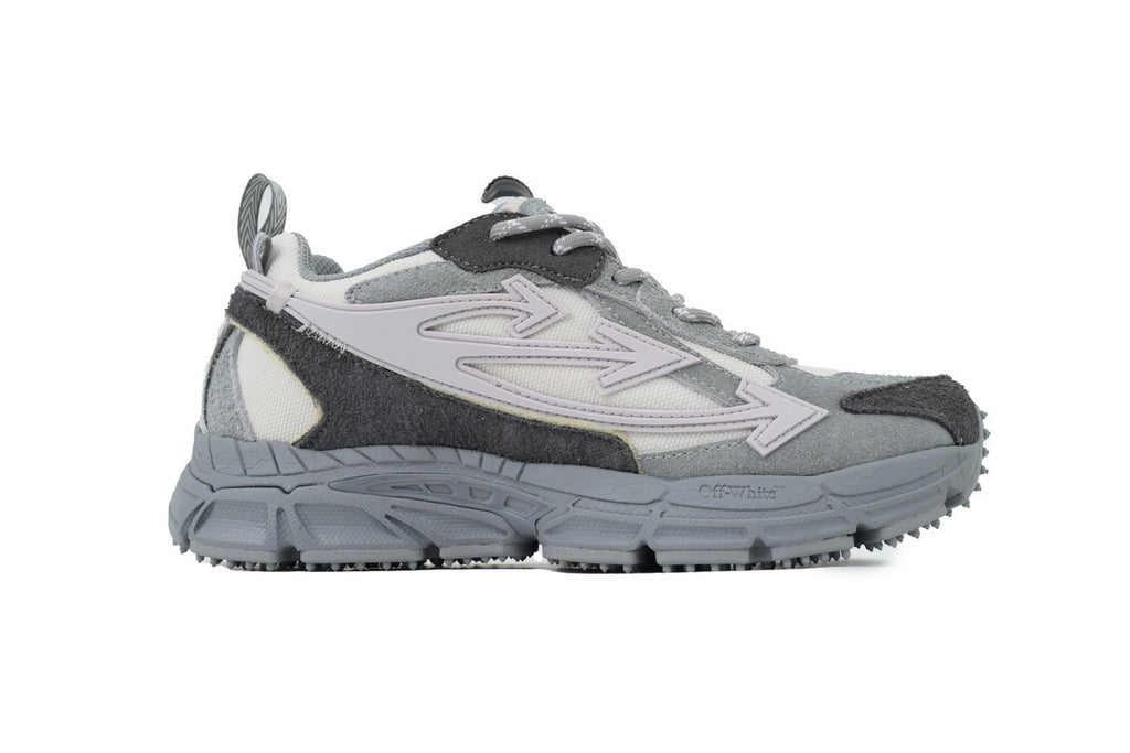 Off-White Be Right Back Grey Colorblock Sneakers