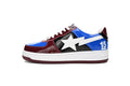 A BATHING APE BAPE STA Low Baijiu Red Blue