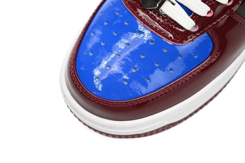 A BATHING APE BAPE STA Low Baijiu Red Blue