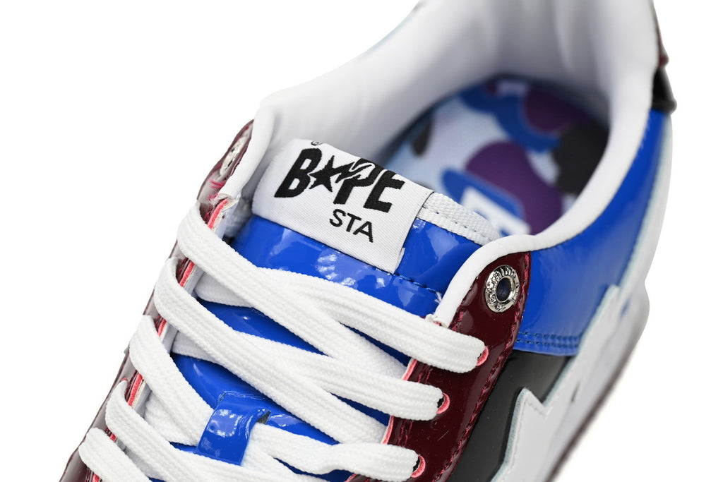 A BATHING APE BAPE STA Low Baijiu Red Blue