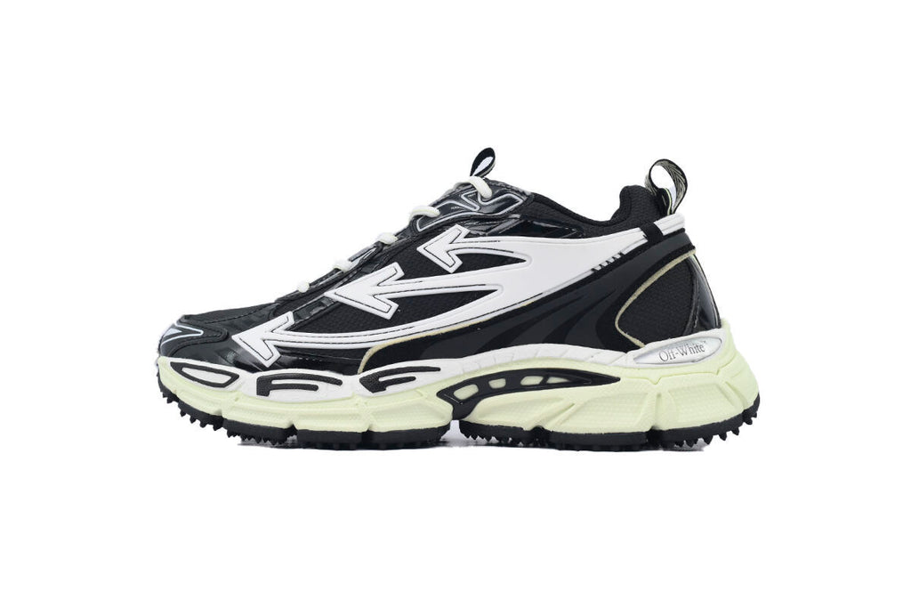 Off-White Be Right Back Black Lime Sneakers