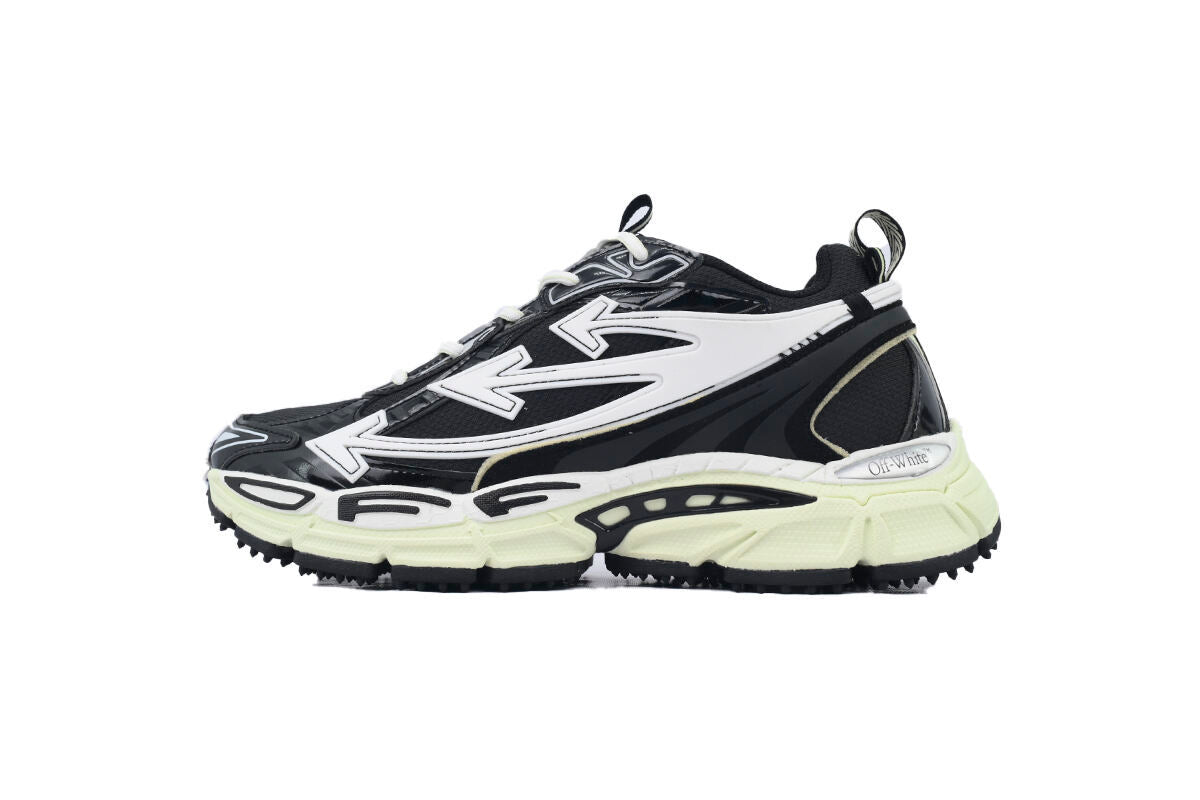 Off-White Be Right Back Black Lime Sneakers