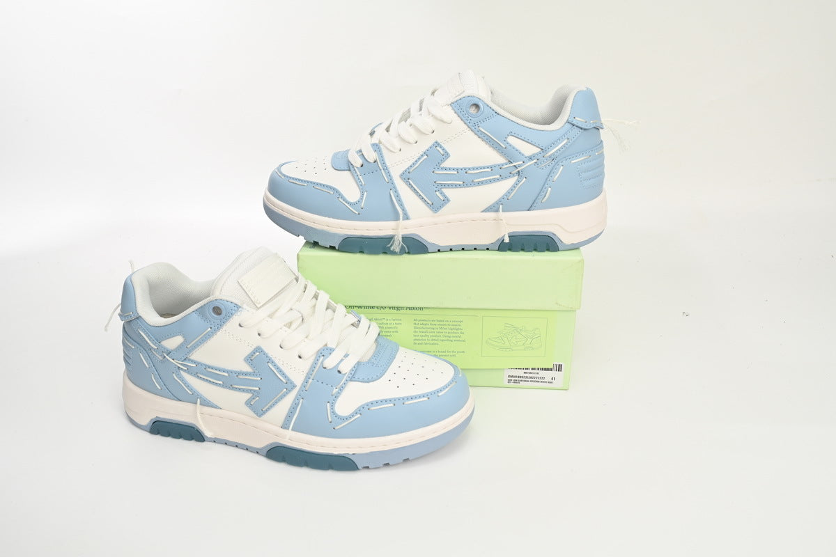 Off-White Out Of Office Blue White Limited Sneakers
