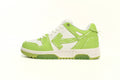Off-White Out Of Office Low-Top Sneakers Green White
