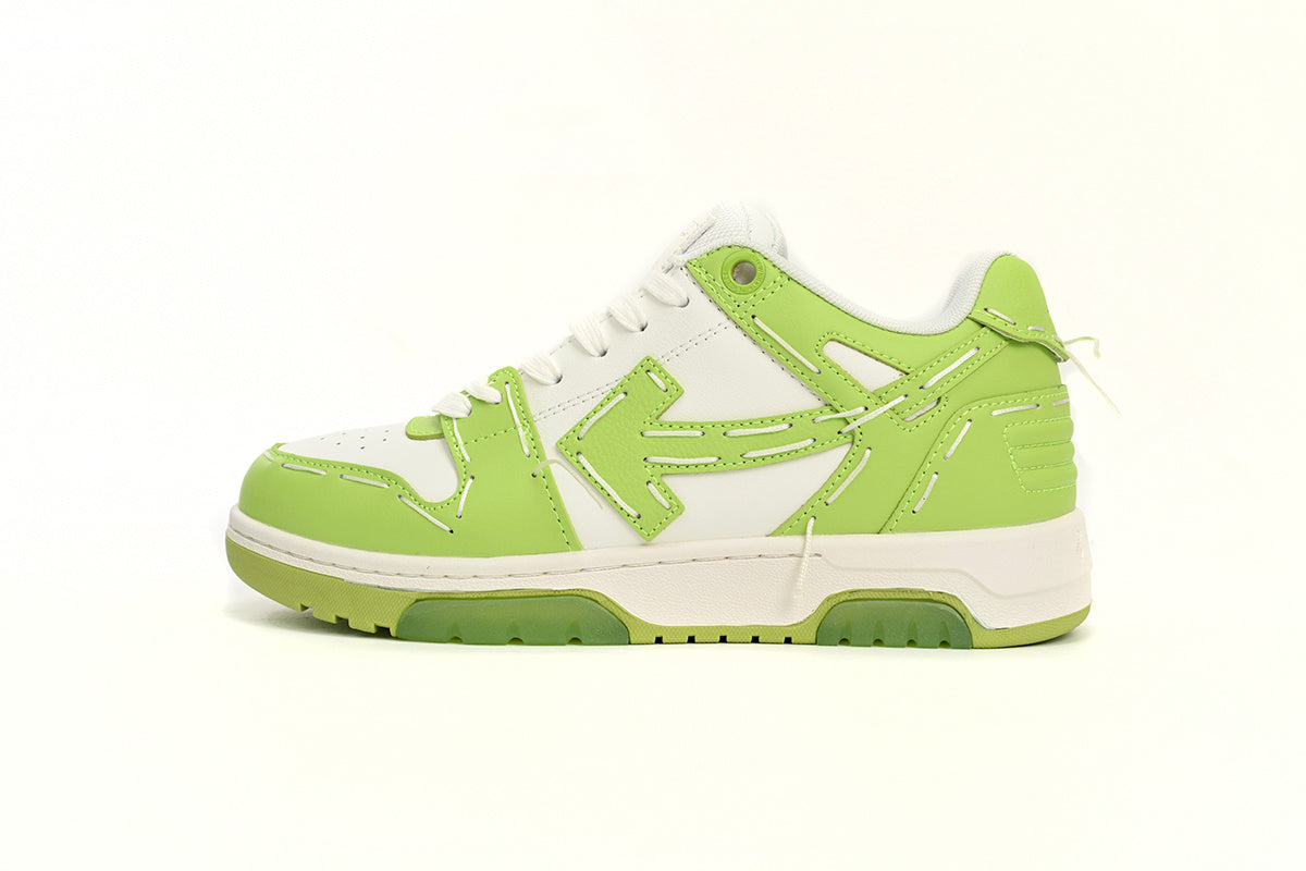 Off-White Out Of Office Low-Top Sneakers Green White