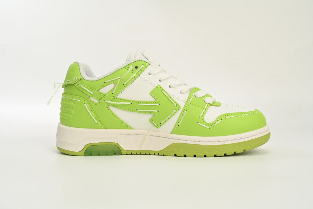 Off-White Out Of Office Low-Top Sneakers Green White