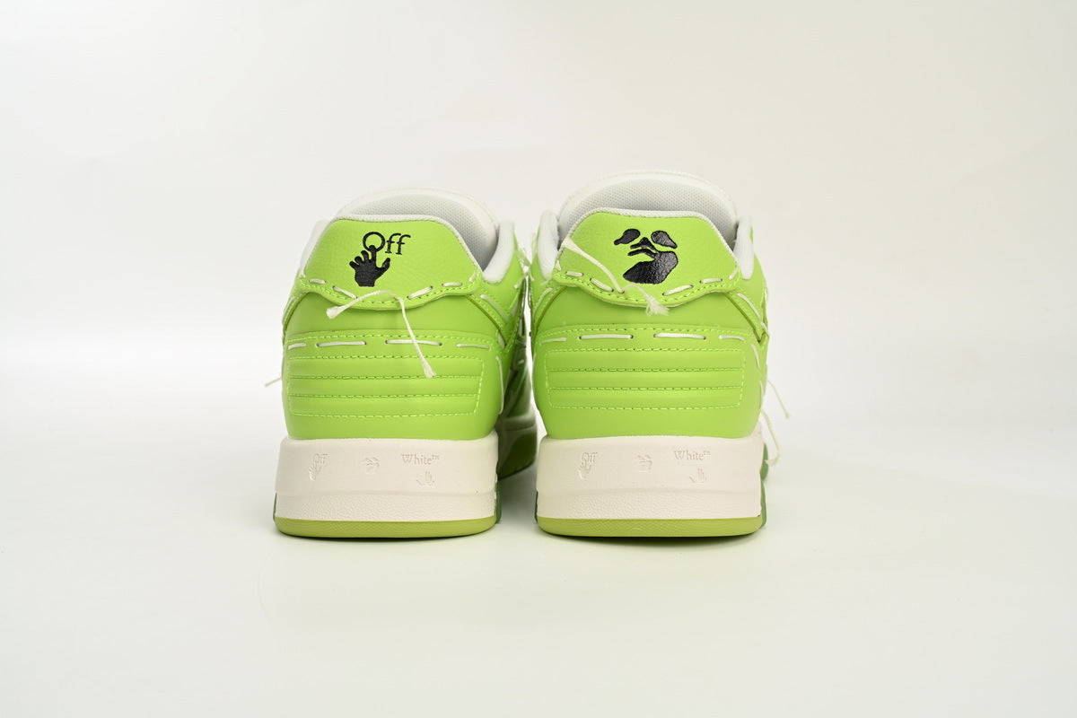 Off-White Out Of Office Low-Top Sneakers Green White