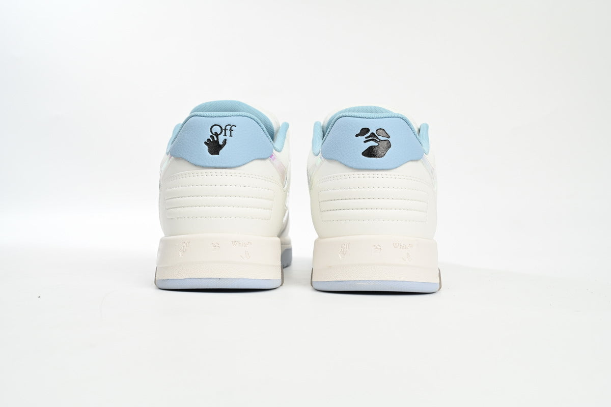 OFF-WHITE Out of Office White/Blue Color-Changing Sneakers