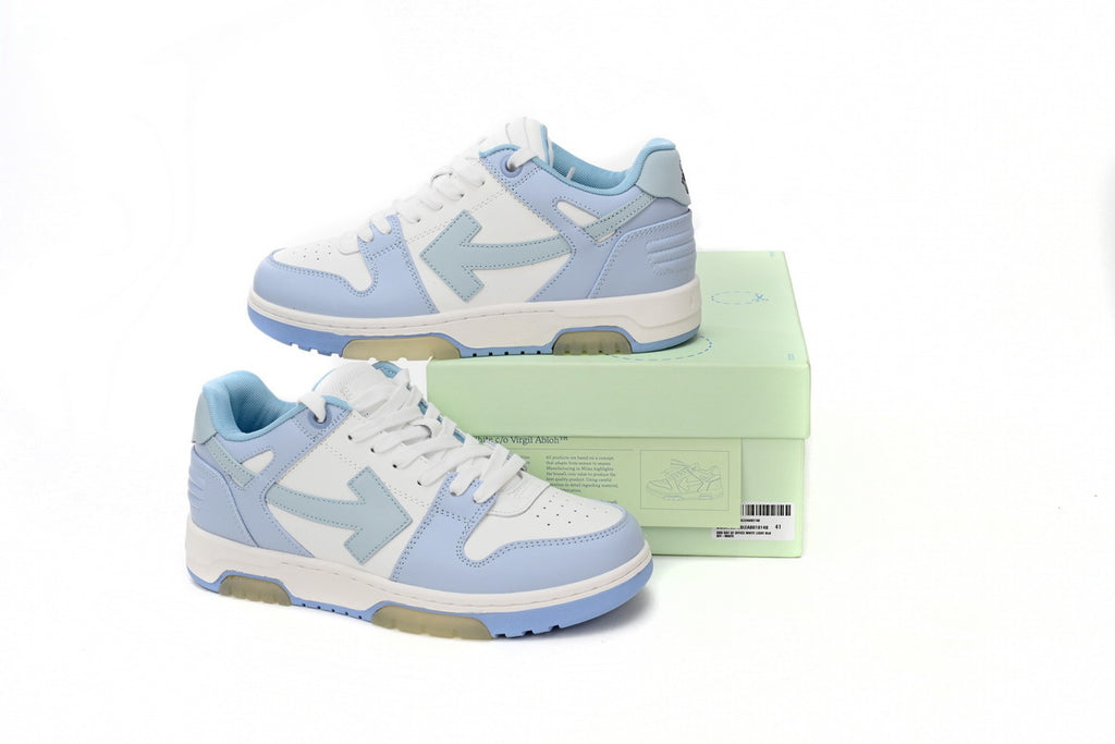 Off-White Out Of Office Low-Top Blue Purple White