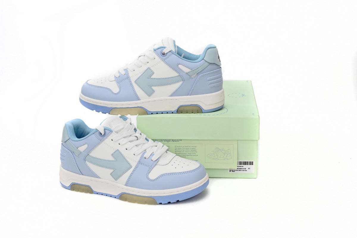 Off-White Out Of Office Low-Top Blue Purple White