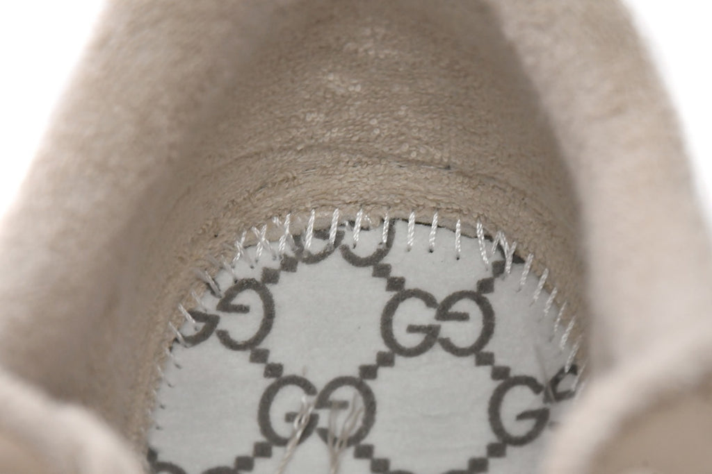 Gucci Screener White Textile Sneakers