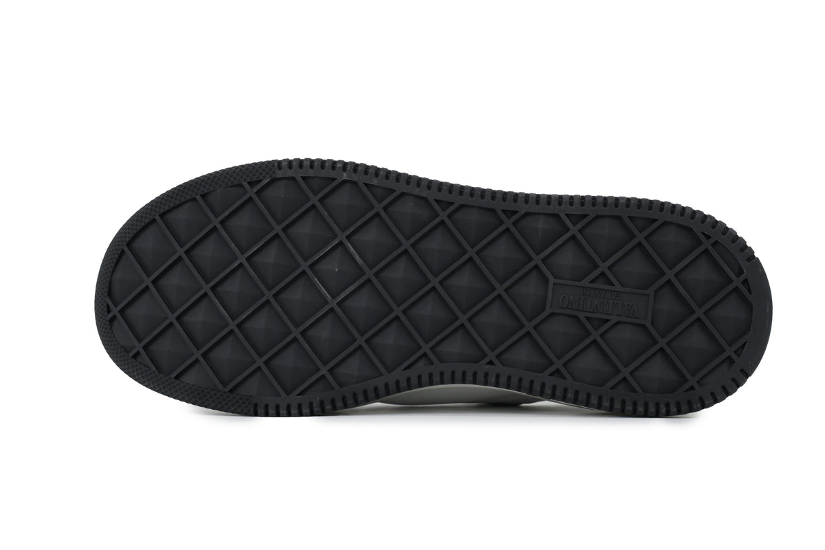 Valentino Garavani One Stud XL Black & White Nappa Sneakers