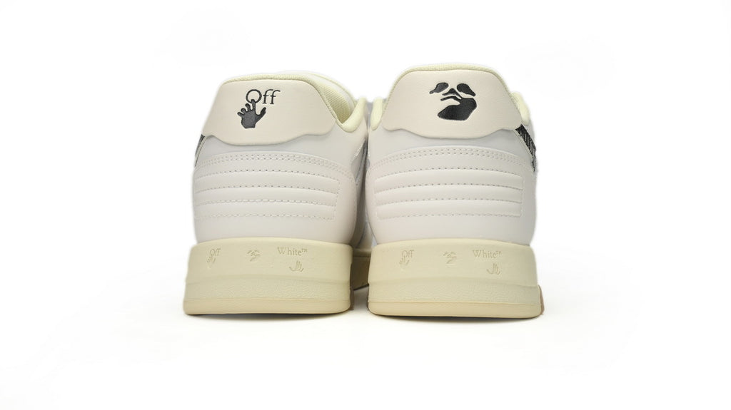 OFF-WHITE Out of Office White/Black Accent Sneakers