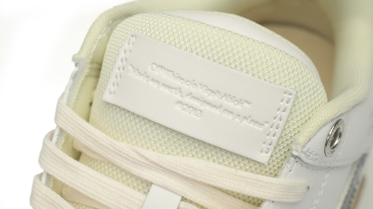 OFF-WHITE Out of Office White/Black Accent Sneakers
