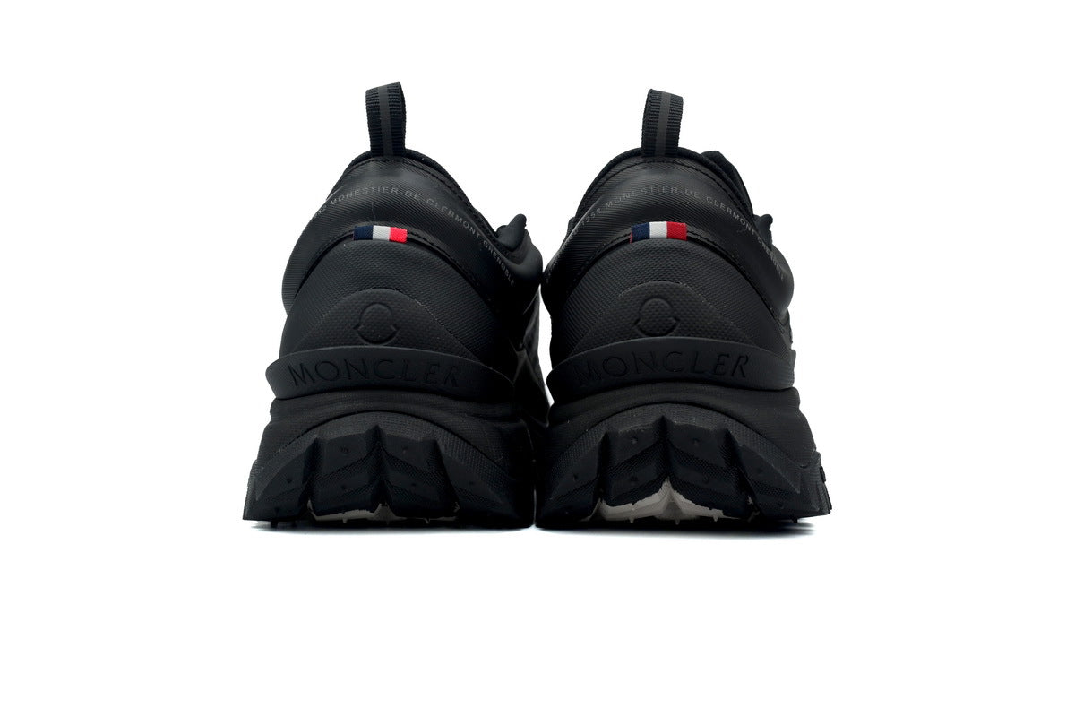 Moncler Trailgrip Lite Black Ripstop Sneakers