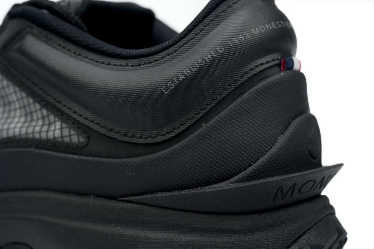 Moncler Trailgrip Lite Black Ripstop Sneakers