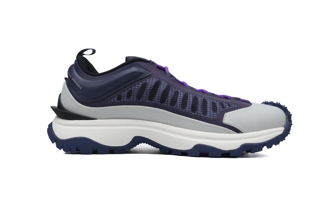 Moncler Trailgrip Lite Dark Purple Light Gray Sneakers
