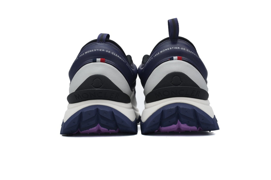 Moncler Trailgrip Lite Dark Purple Light Gray Sneakers