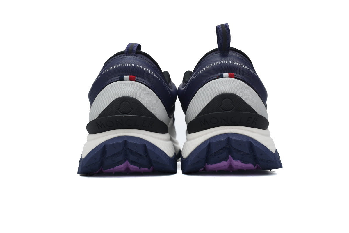 Moncler Trailgrip Lite Dark Purple Light Gray Sneakers