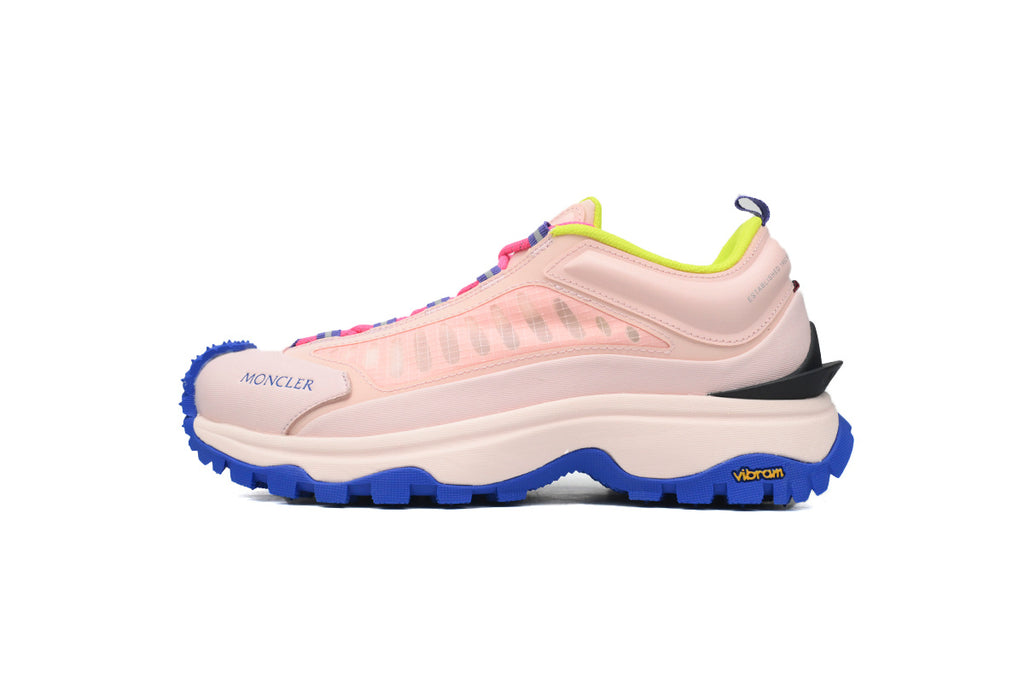 Moncler Trailgrip Lite Light Pink Ripstop Sneakers