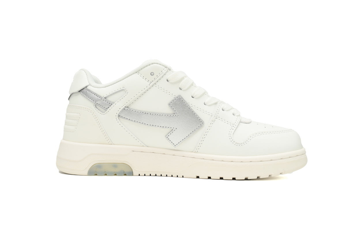 OFF-WHITE Out of Office White/Silver Sneakers