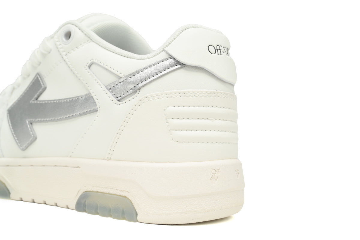 OFF-WHITE Out of Office White/Silver Sneakers