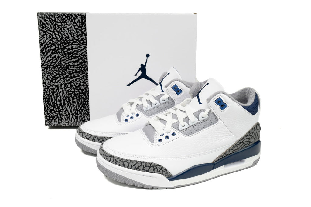 Air Jordan 3 Retro 'White Navy Cement'