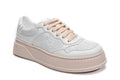 Gucci Chunky B White Pink Leather Sneakers