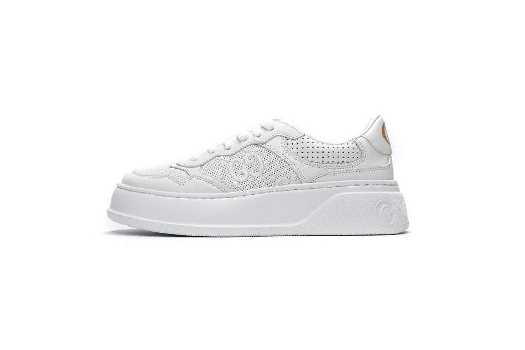 Gucci Chunky B White Leather Sneakers