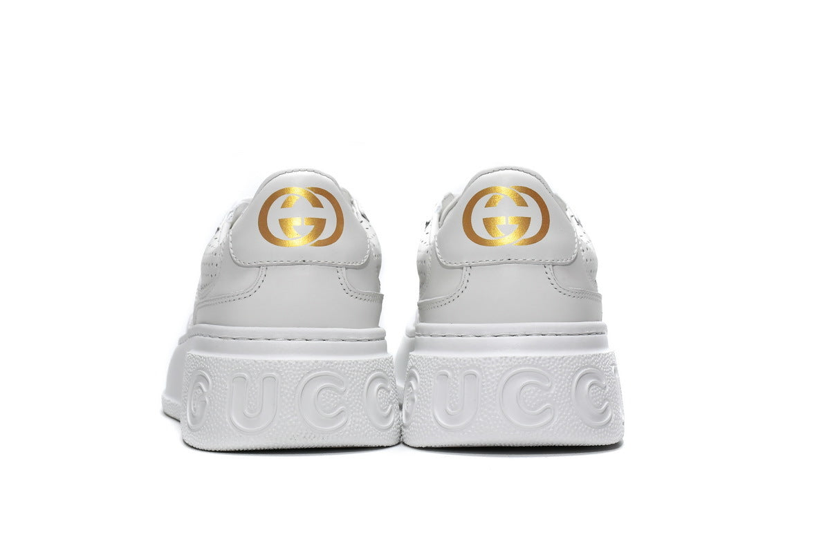 Gucci Chunky B White Leather Sneakers