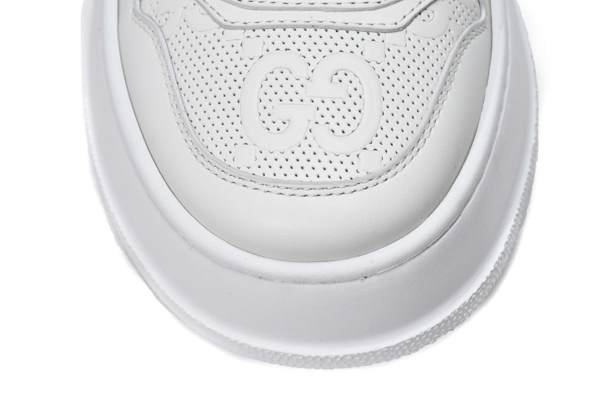 Gucci Chunky B White Leather Sneakers