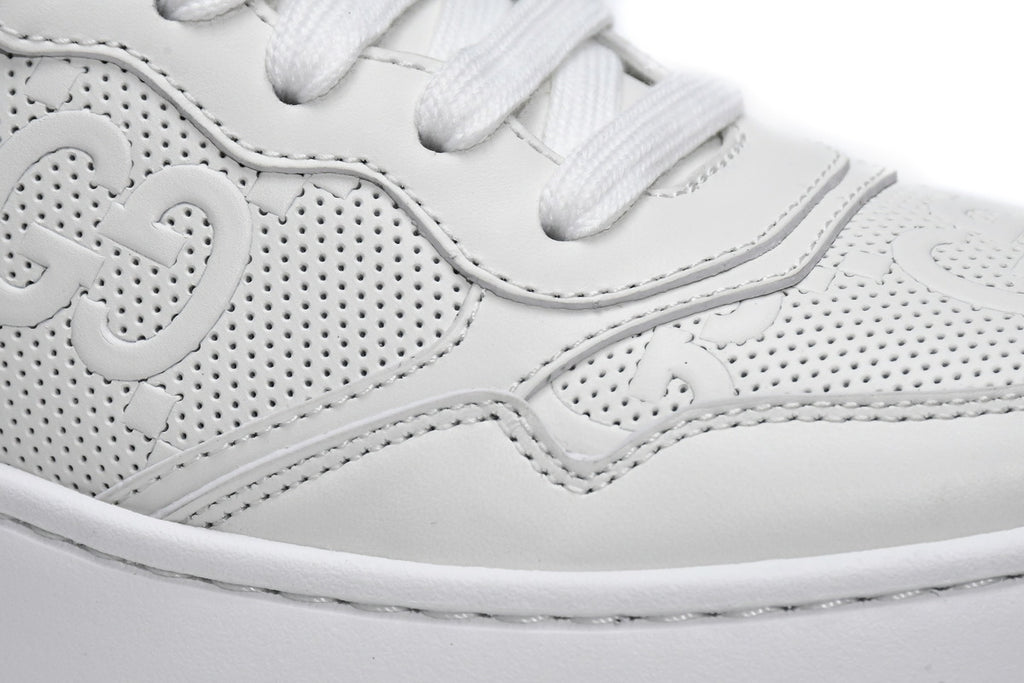 Gucci Chunky B White Leather Sneakers