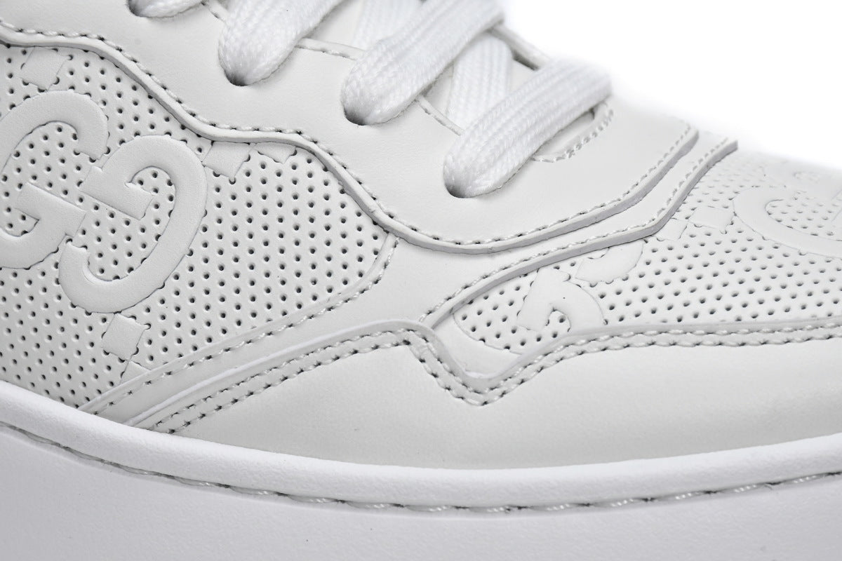 Gucci Chunky B White Leather Sneakers