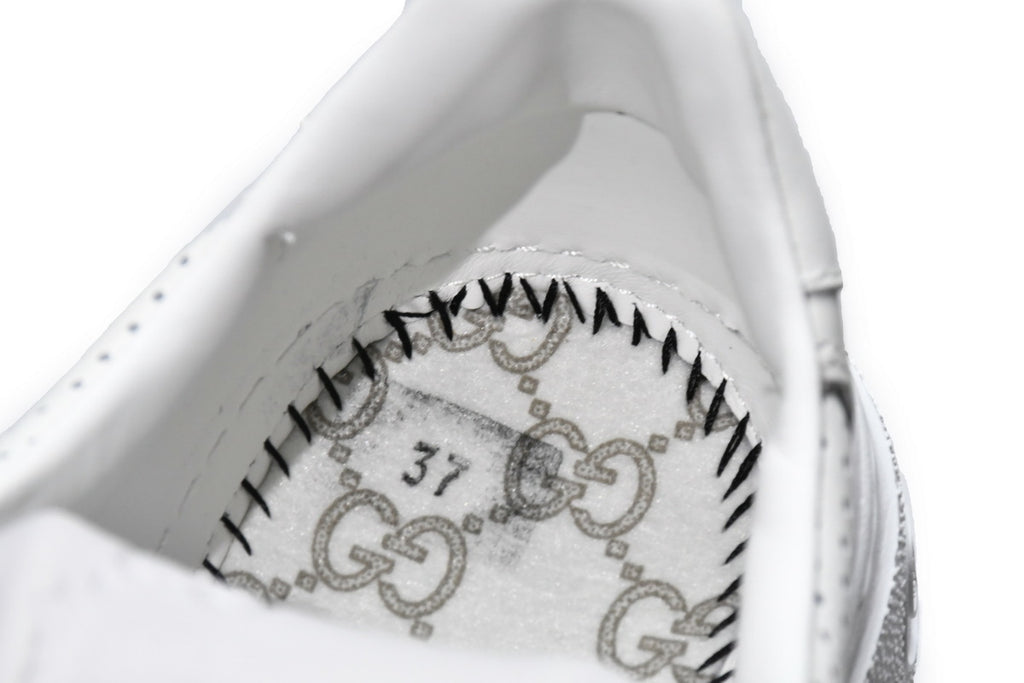Gucci Chunky B White Leather Sneakers