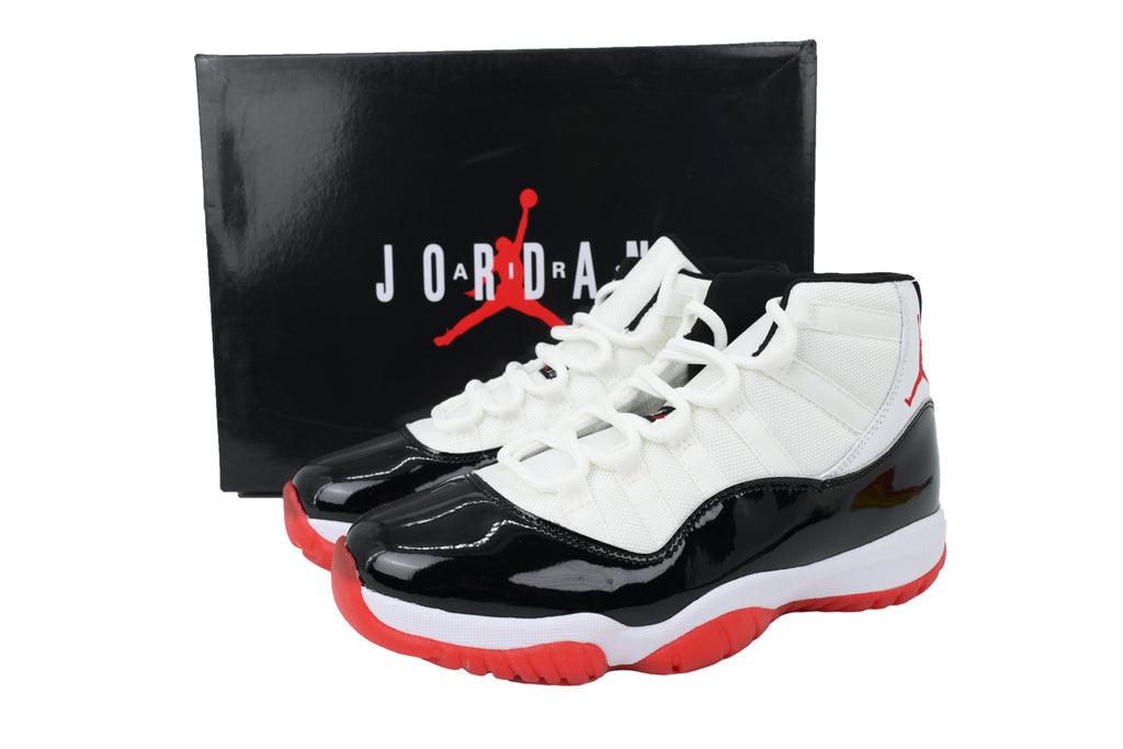 Air Jordan 11 Retro White Black Red