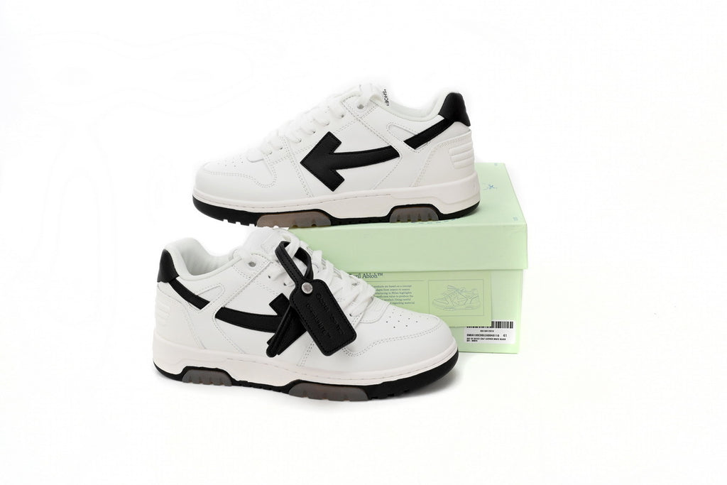OFF-WHITE Out of Office White/Black Sneakers