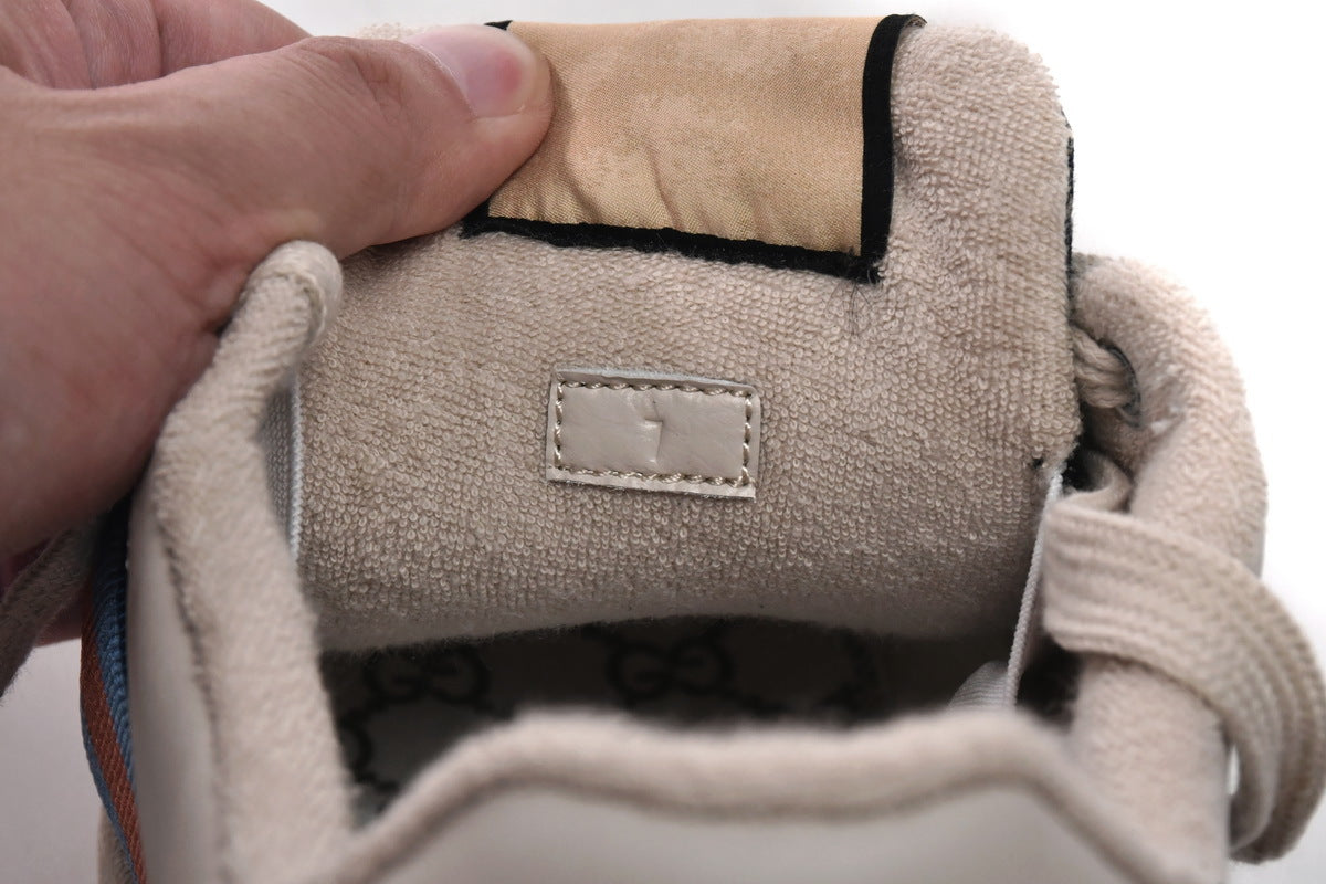 Gucci Screener Blue GG Canvas Sneakers