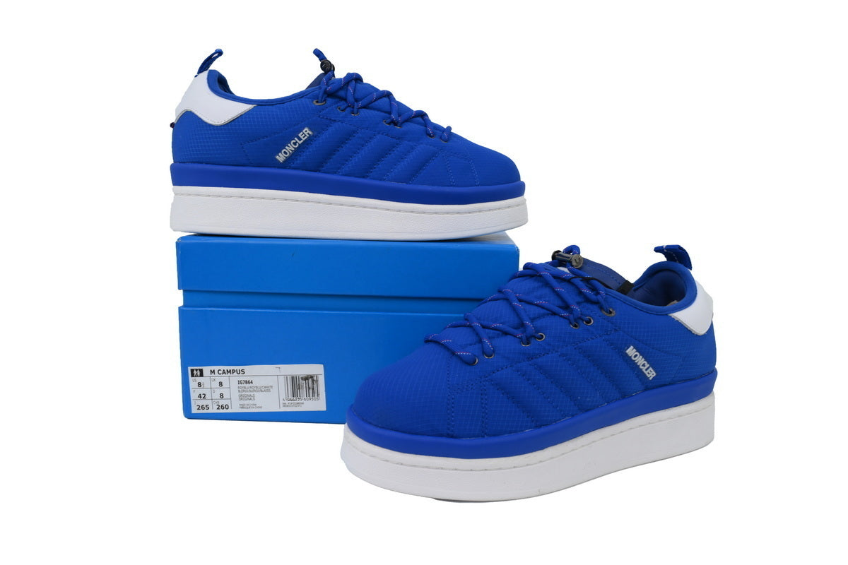 adidas Originals x Moncler Campus Royal Blue Sneakers