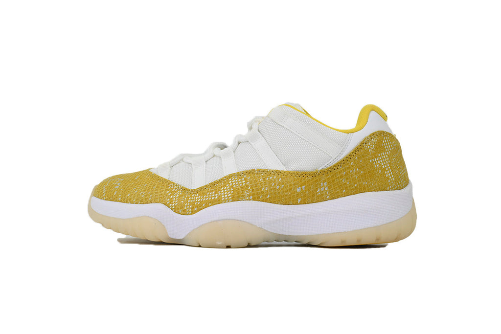 Air Jordan 11 Retro Low WMNS 'Yellow Snakeskin'