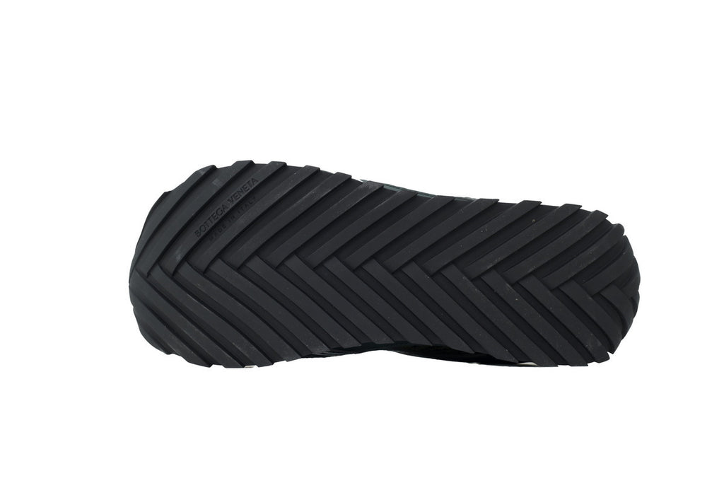 Bottega Veneta Orbit Forest Green Mesh Sneakers