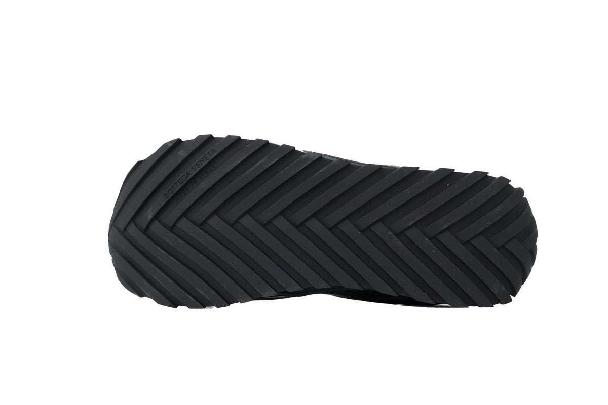 Bottega Veneta Orbit Forest Green Mesh Sneakers