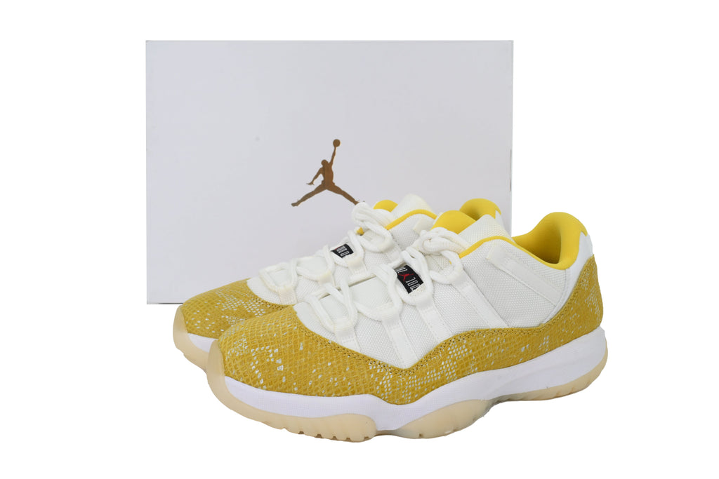 Air Jordan 11 Retro Low WMNS 'Yellow Snakeskin'